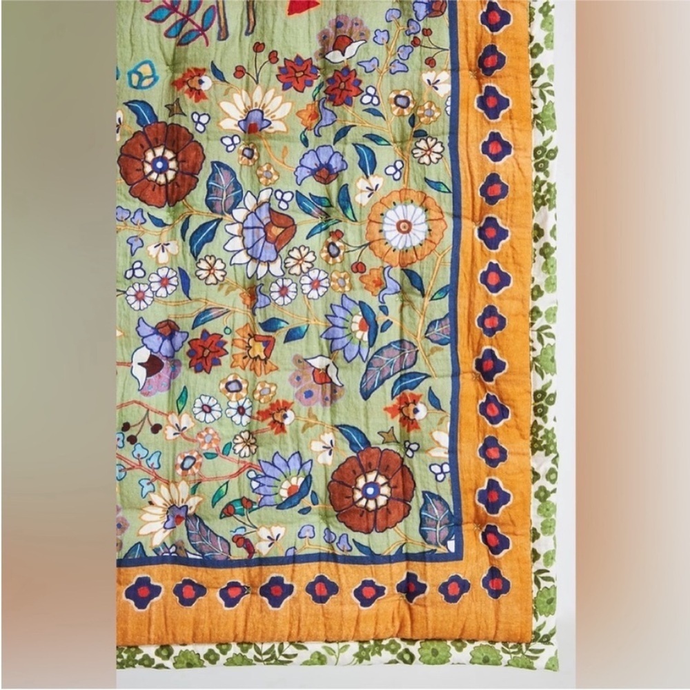 Anthropologie Averill Organic Cotton Quilt Size Cal King NWT - Picture 5 of 14